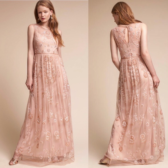 Anthropologie Dresses & Skirts - Anthropologie Abbington evening Dress gown BHLDN